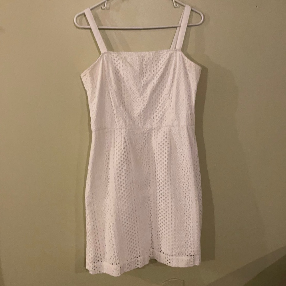 Brooks Brothers White Eyelet Dress
